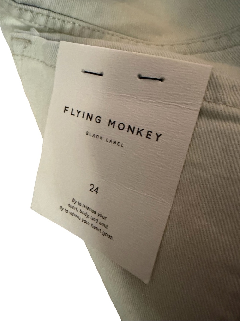 NWT Flying Monkey Black Label Reform High Rise Mom Jeans Light Wash Women’s 24 - Picture 7 of 10